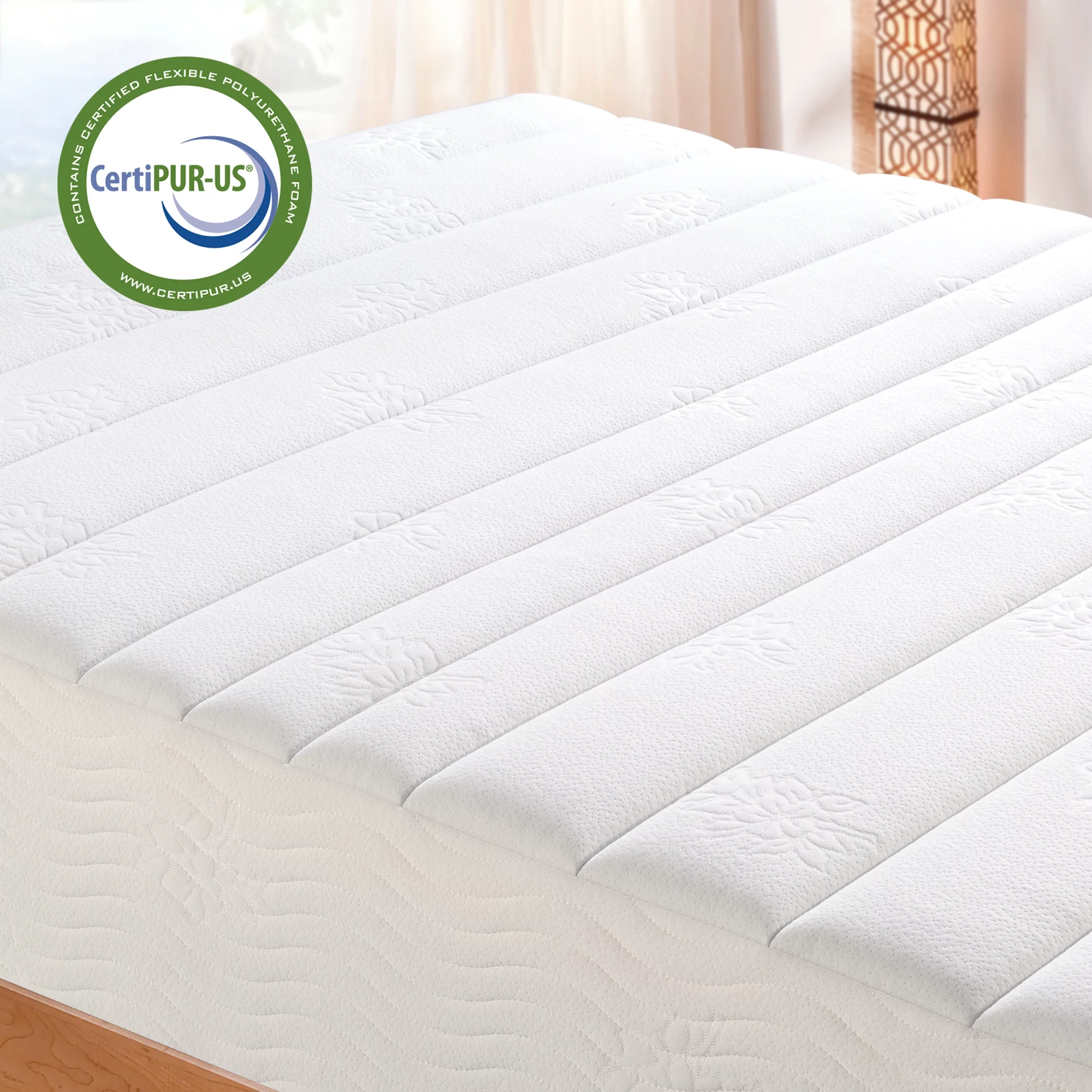 Zinus Spa Sensations Pressure Relief 10" Hybrid Mattress, King