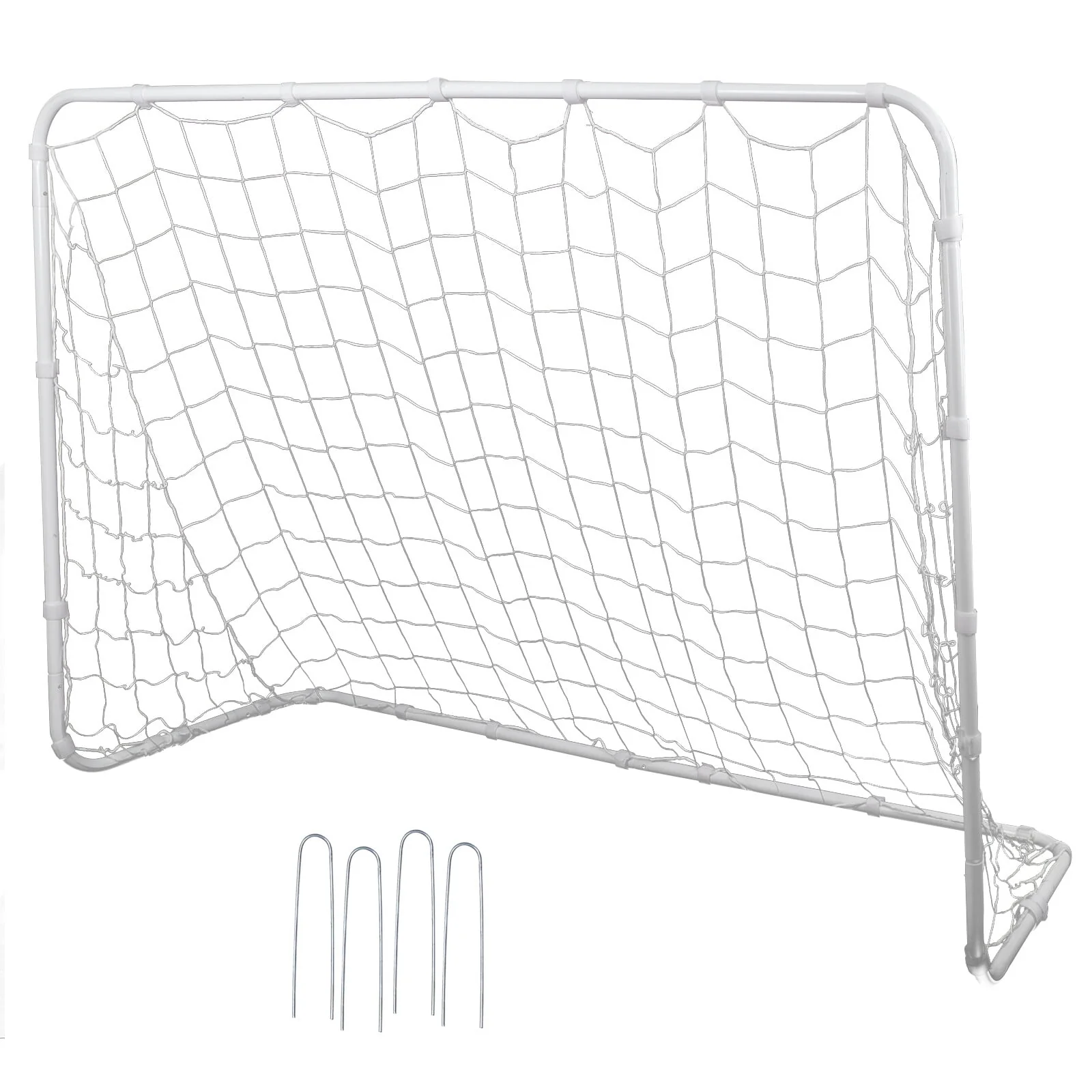 ZenSports 12FT x 6FT Portable Soccer Goal Net Adult Kids Outdoor Soccer Training Frame