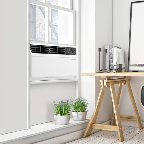 LG 12,000 BTU Dual Inverter Smart Window Air Conditioner, Cools 550 Sq. Ft., Ultra Quiet Operation, Up to 35% More Energy Savings, Energy Star