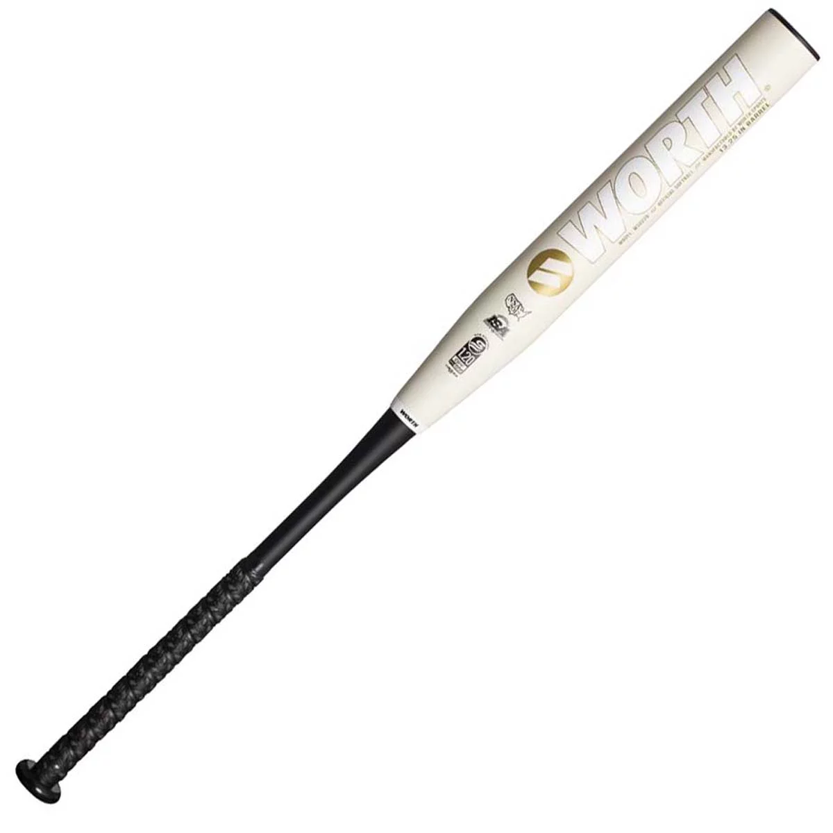 Worth Supercell Gold 13.25" XL USSSA Slow Pitch Softball Bat: WSG22U 34" 25 oz.