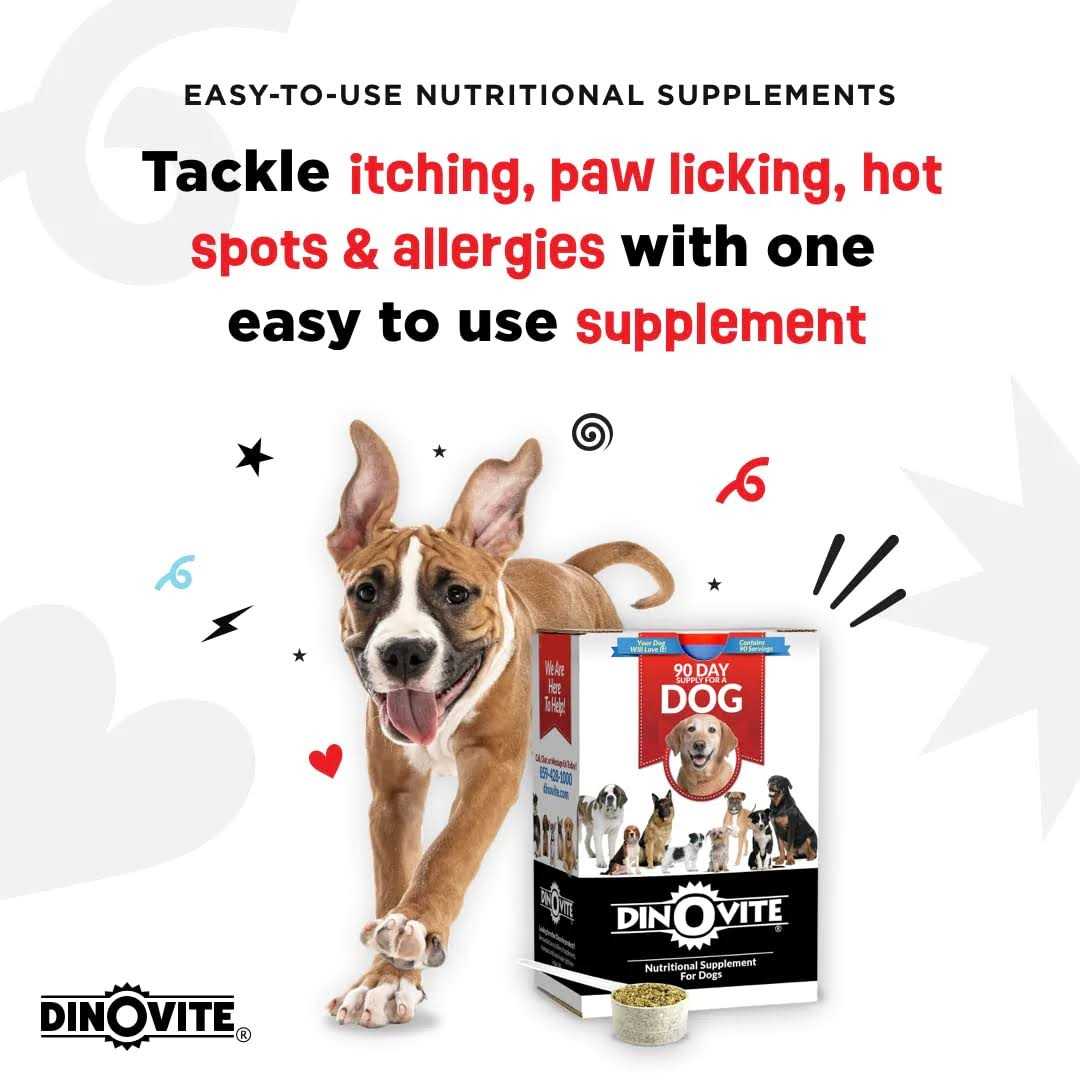 Dinovite Medium Dog Supplement, 3.5-lb bag - Pet Supplies online store