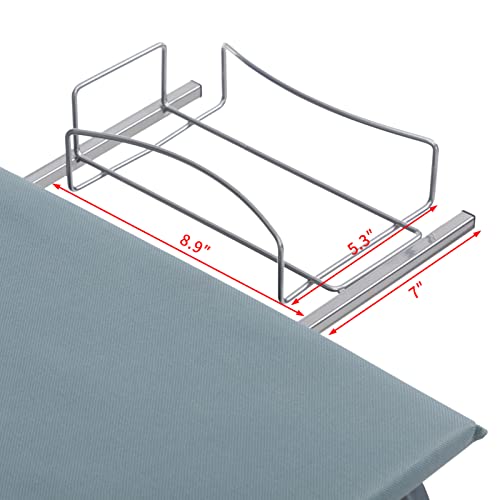 ALIMORDEN Laundry Sorter with Ironing Board Iron Rack Rolling Laundry Basket with Side pull 3-Bag Heavy-Duty Laundry Room Organizer Clothes Hamper