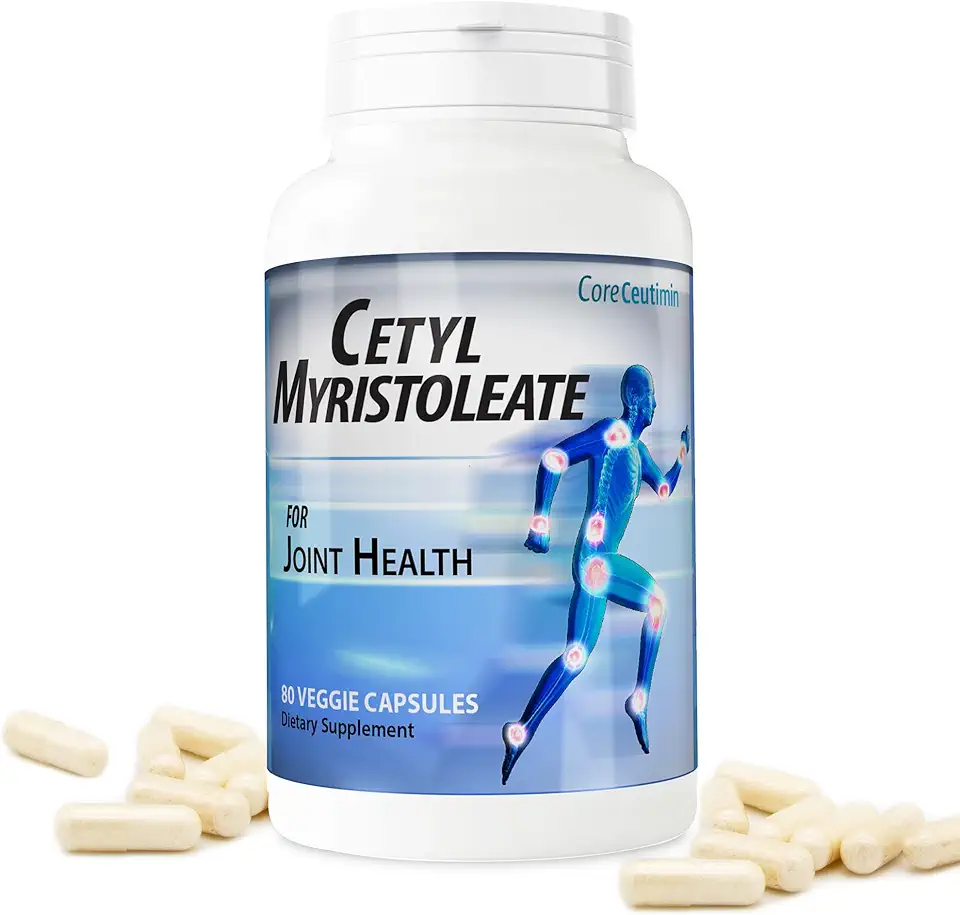 Sponsored Ad - Cetyl Myristoleate - Omega 5 Fatty Acid - Ultra Support for Relief from Joint Discomfort and Stiffness - Also Includes Glucosamine