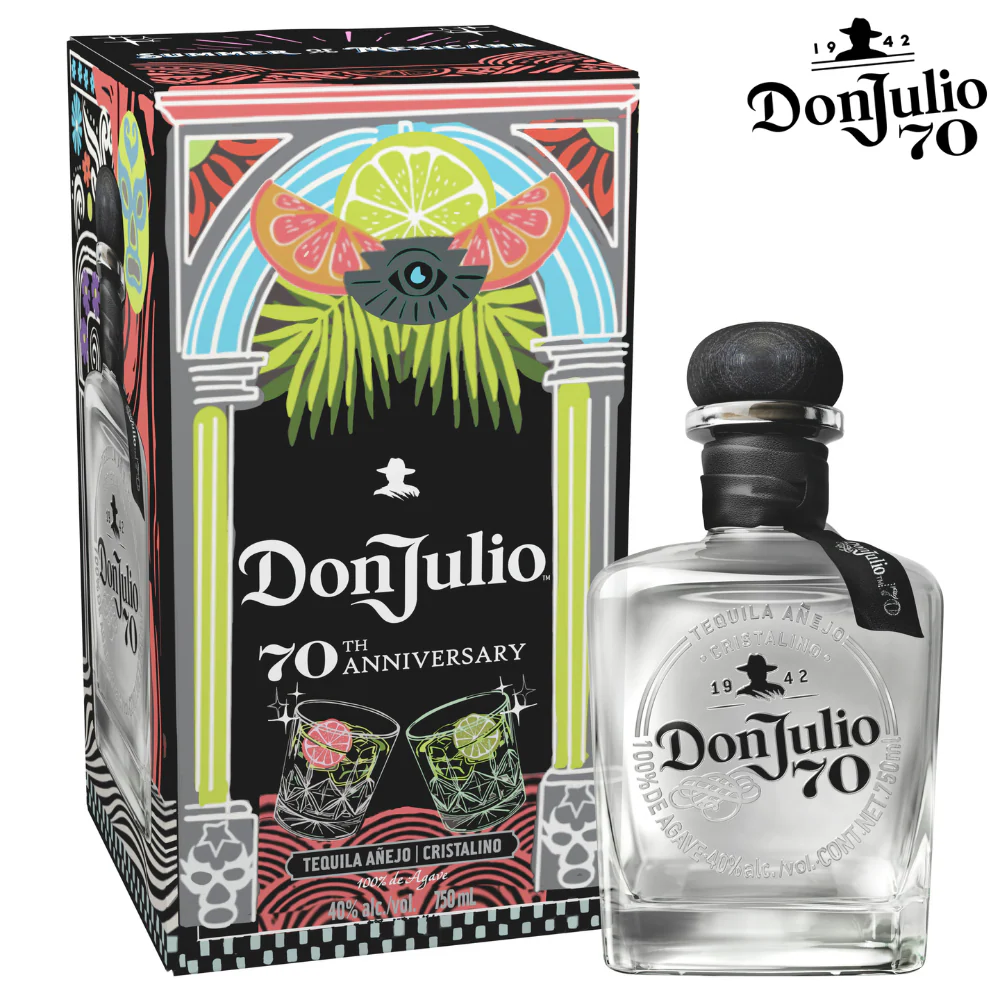 Don Julio 70th Summer of Mexicana Cristalino Anejo Tequila - Nestor Liquor
