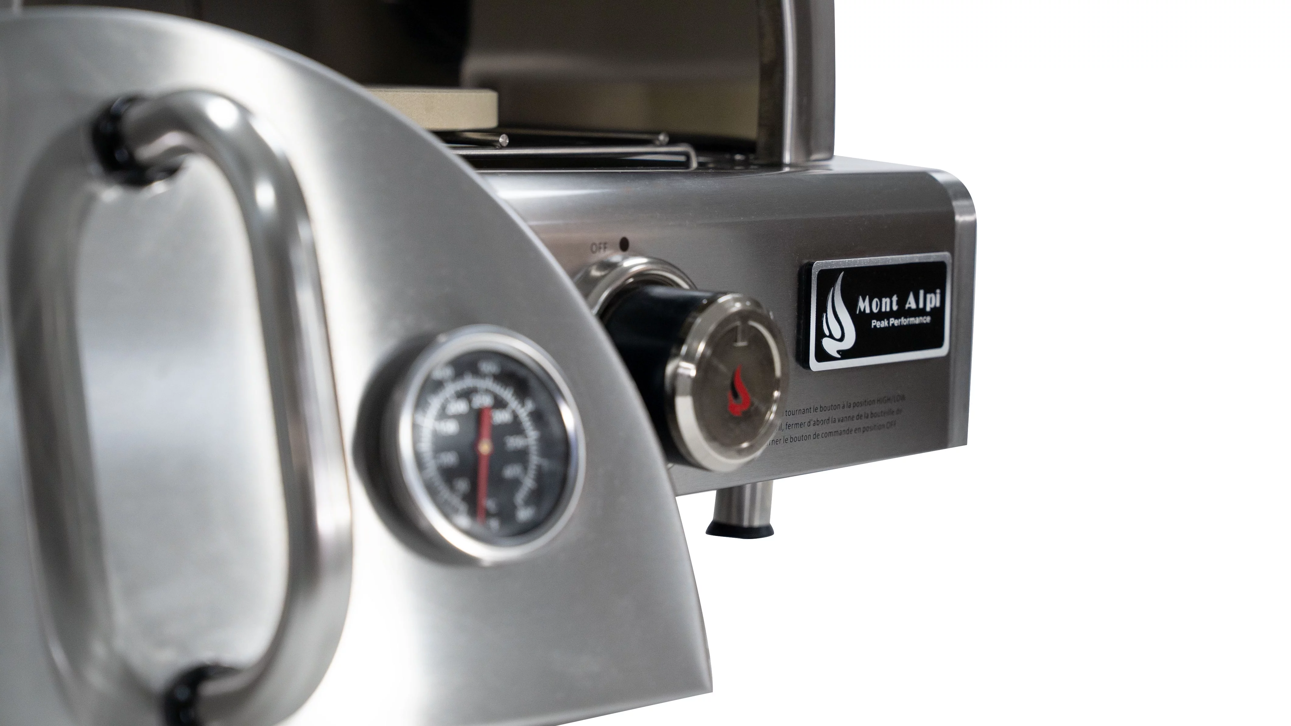 Mont Alpi MAPZ Table Top Gas Stainless Steel Large Portable Pizza Oven Cooker