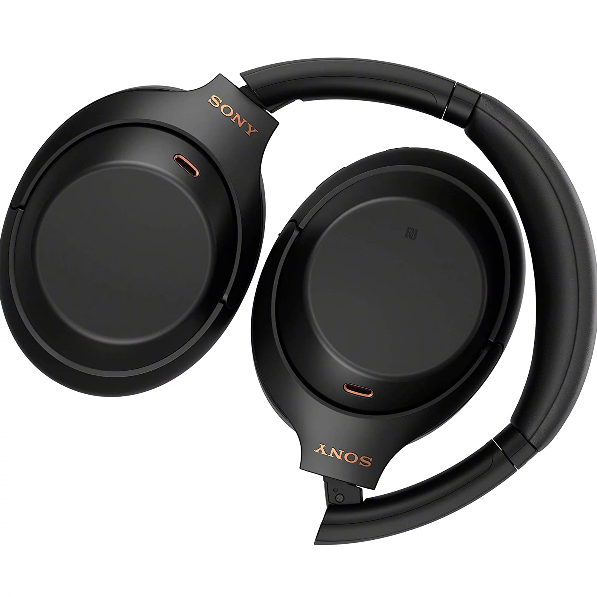 Ultimaxx Essential WH-1000XM4 Wireless Noise-Canceling Over-Ear Headphones Bundle (Black) - Includes: Water-Resistant Gadget Bag & More (7pc Bundle)