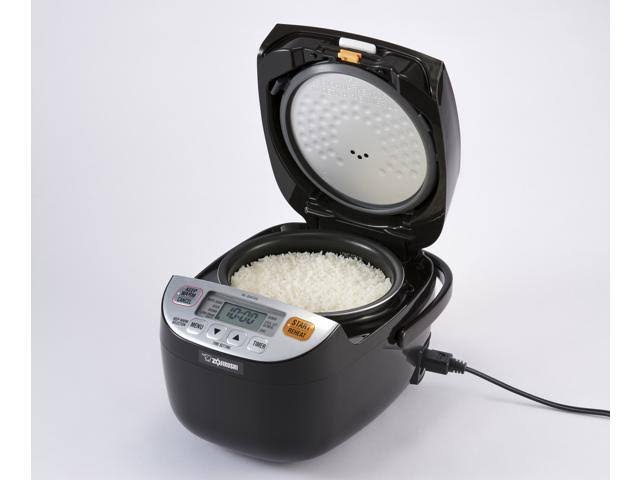Zojirushi Micom Rice Cooker and Warmer (3-Cup/ Silver Black)