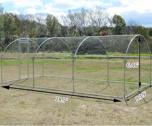 Large Metal Chicken Coop