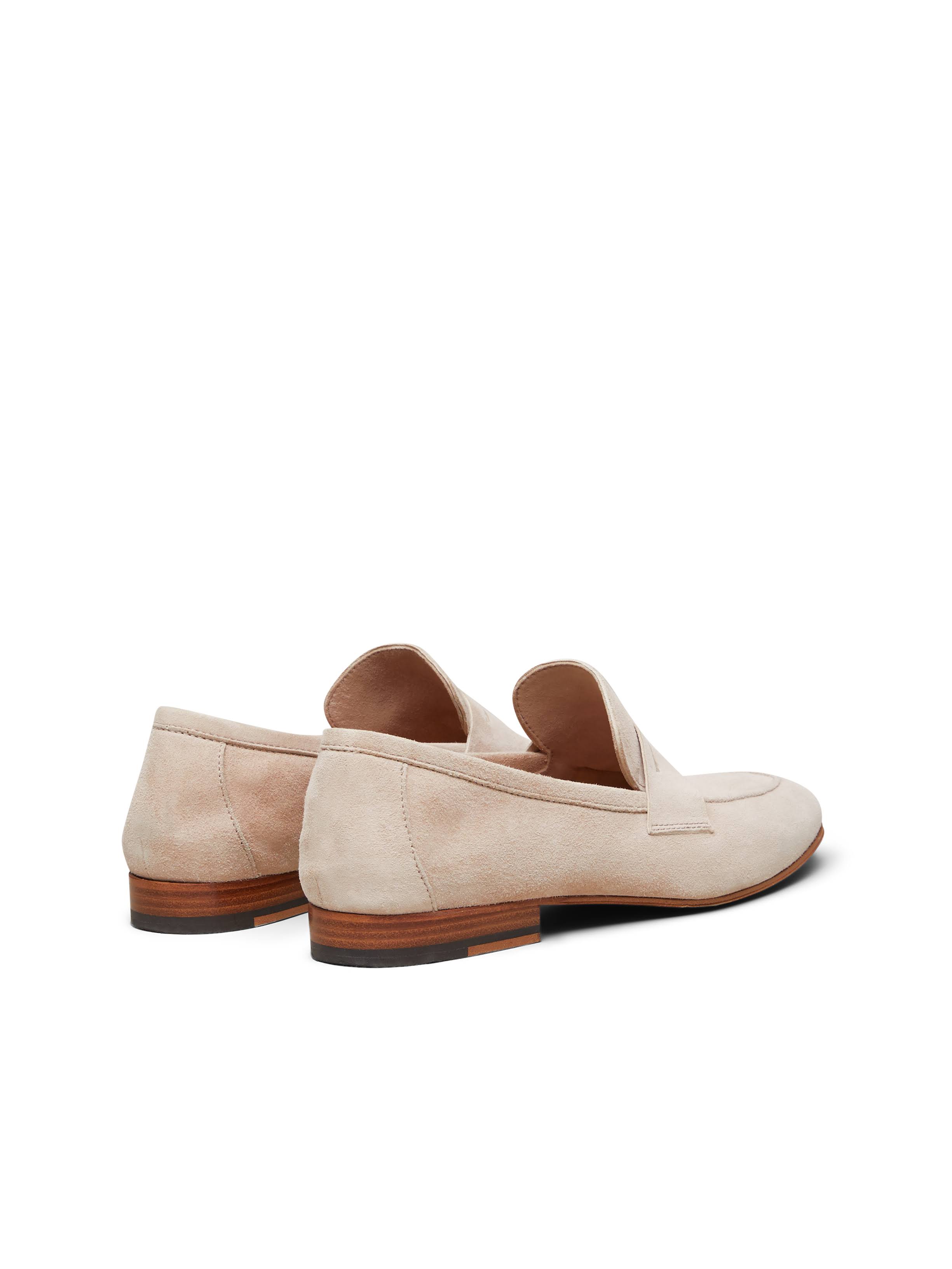 M. Gemi | The Sacca Donna Suede | 7.5 US | Oatmeal Suede