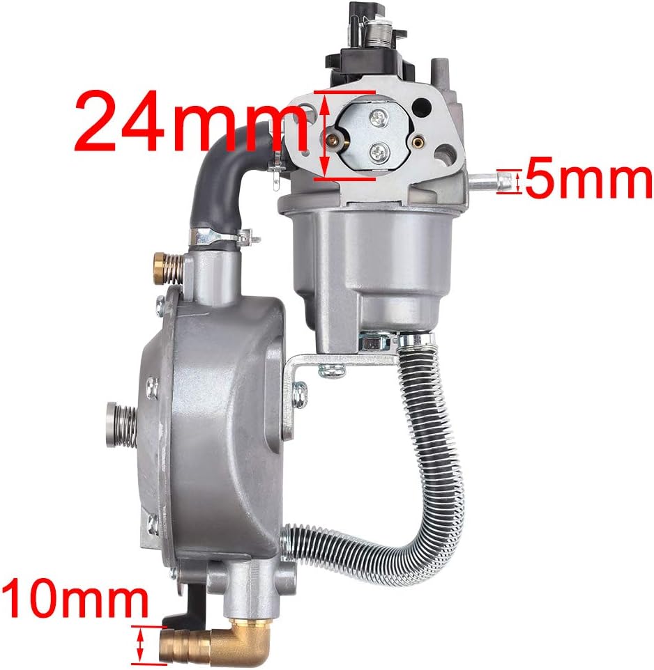 Hipa GX160 GX200 Dual Fuel Carburetor for HON-DA GX 160 GX 200 Gasoline/LPG Conversion Kit 2KW 2.8KW 170F Generator Water Pump