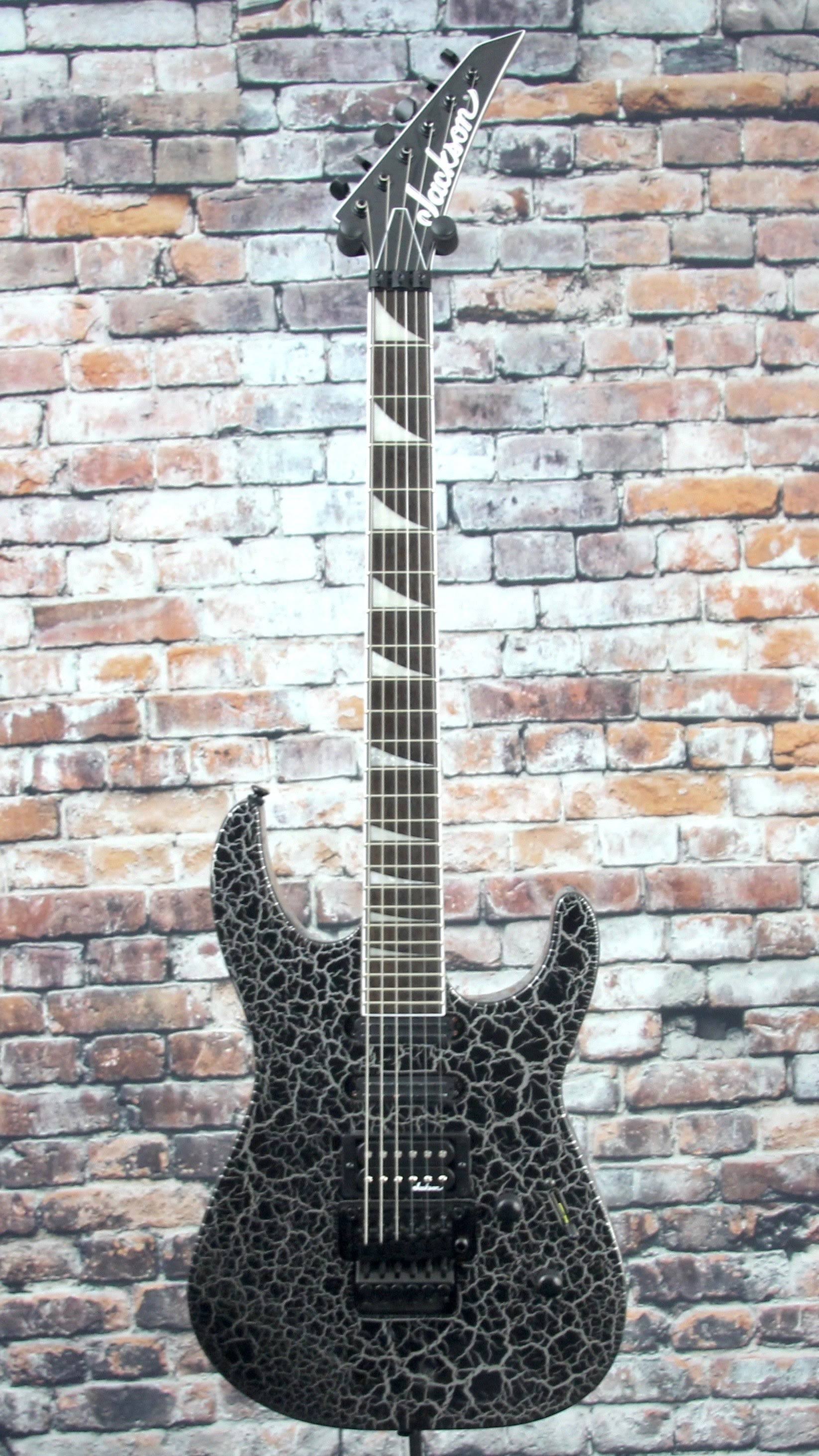 Jackson x Series Soloist SL3X DX Crackle Electric Guitar Silver