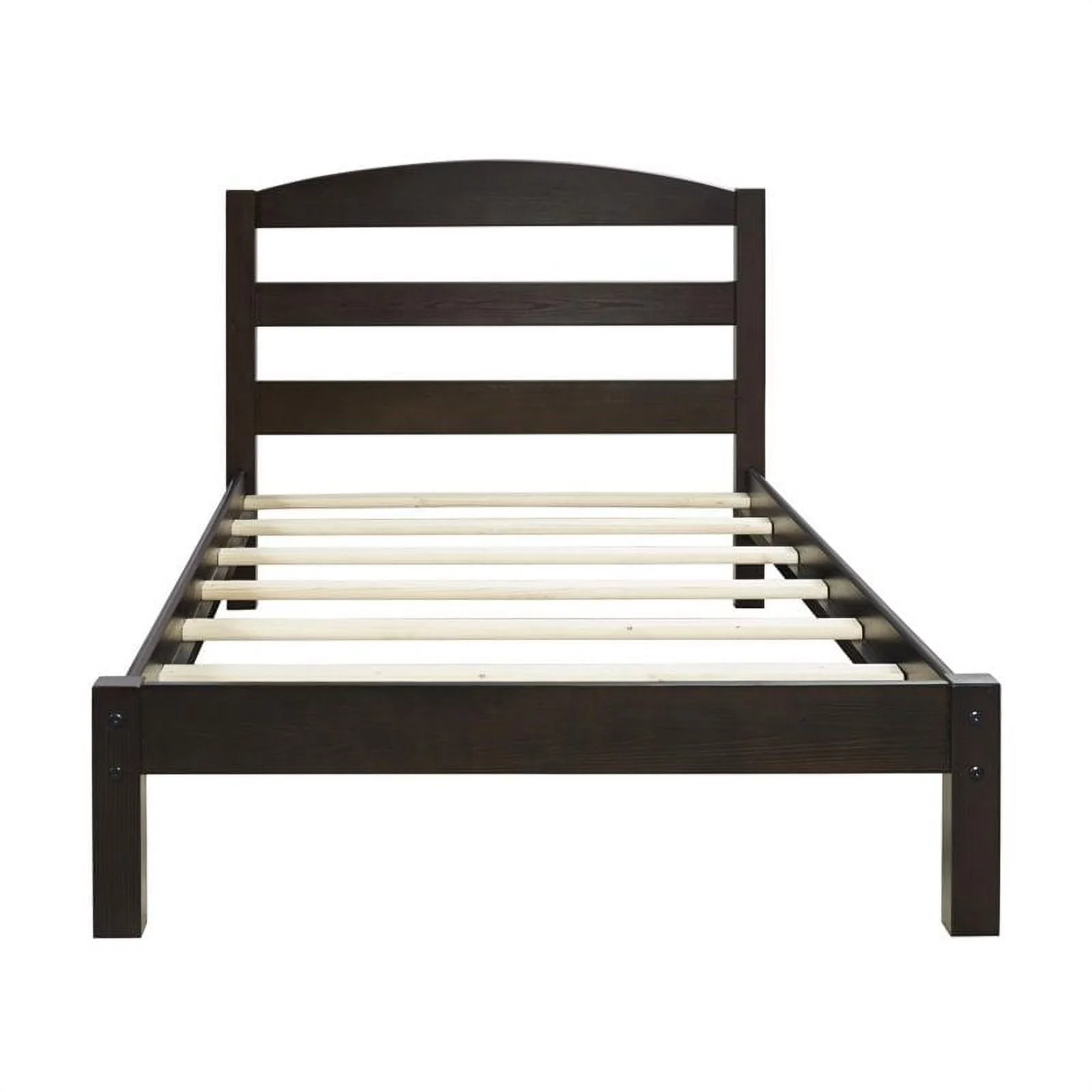 Dorel Living Braylon Twin Bed in Espresso