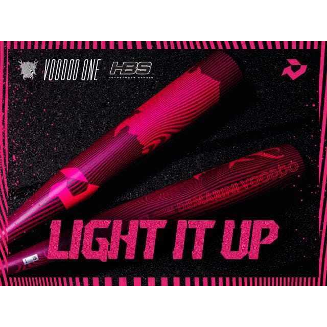 2024 DeMarini Neon Pink Voodoo One BBCOR Baseball Bat - Sports Supplies Online Store