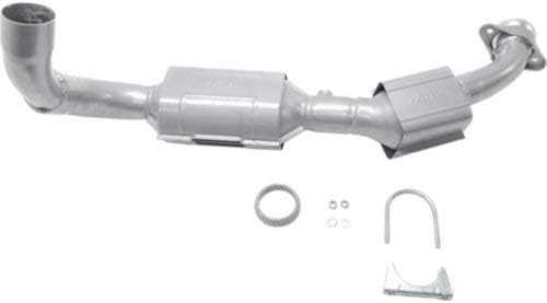 Evan Fischer Catalytic Converter Compatible with 2003-2004 Ford Expedition Aluminized Steel Tube 2 Sensor Ports Upstream and Downstream