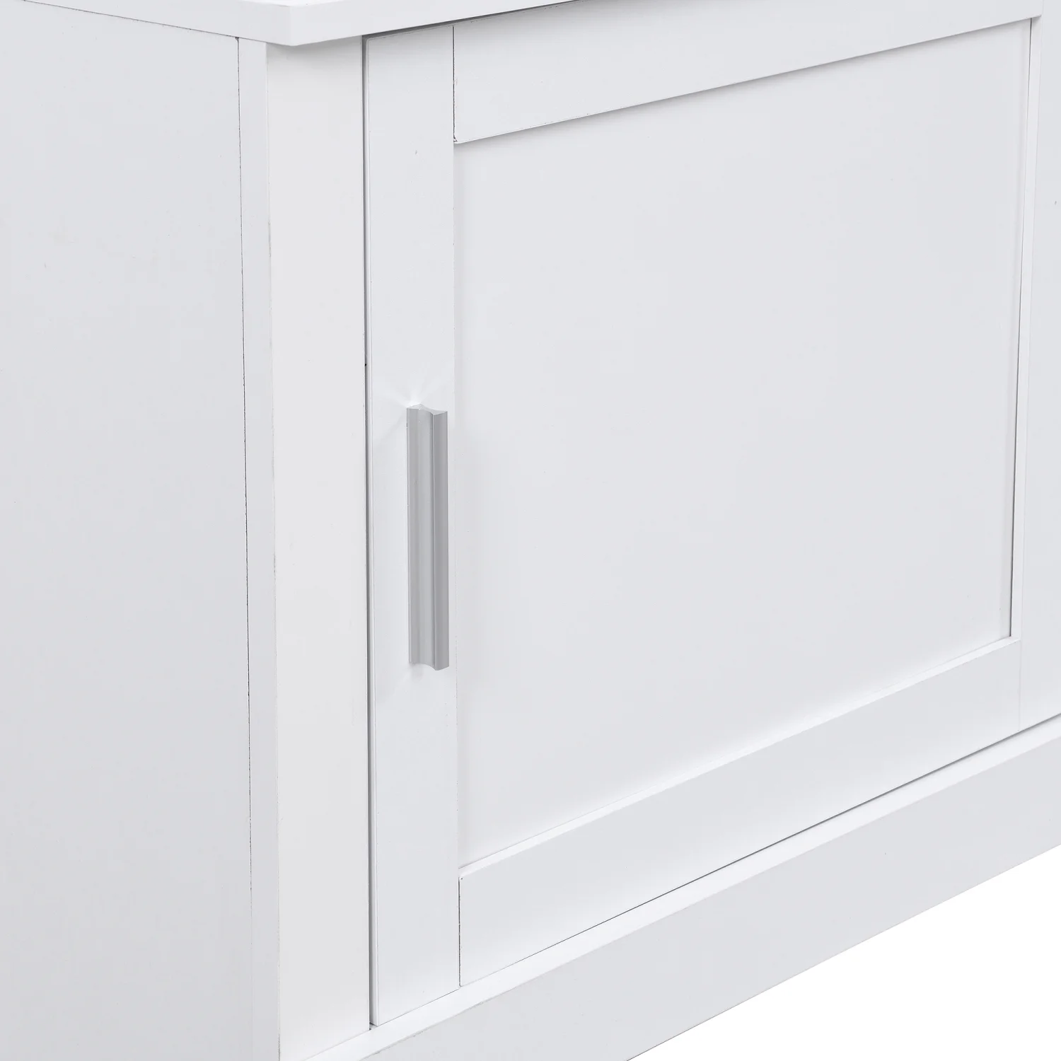 Churanty Entryway Minimalist Slim Hall with Tree Shelves 6 Hanging Hooks, Multi-Functional Storage Bench with Coat Rack