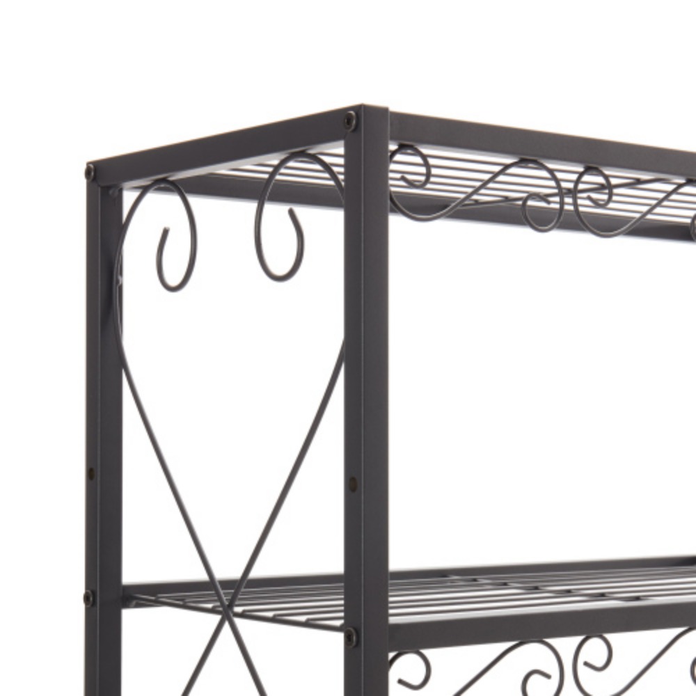 Queen Bed Frame with 2 Nightstands Headboards with Storage Cabinet, Headboard with Shelves