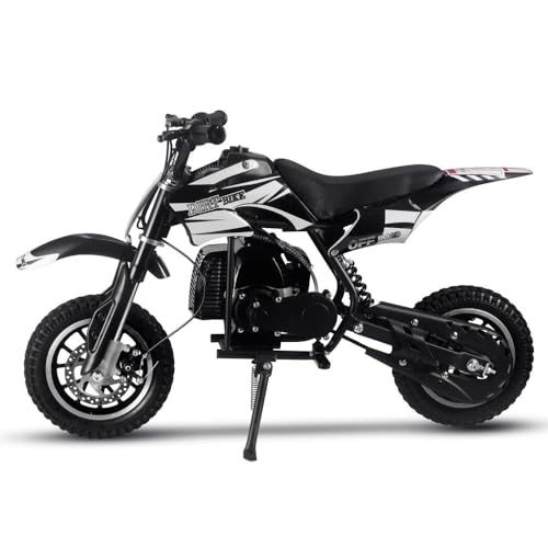 MotoTec DB-01 50cc 2-Stroke Kids Gas Dirt Bike Blue