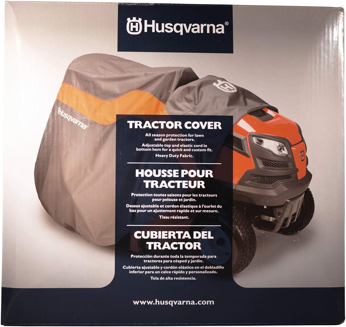 Husqvarna 588208702 Heavy Duty Riding Lawn Mower Cover Pack of 2