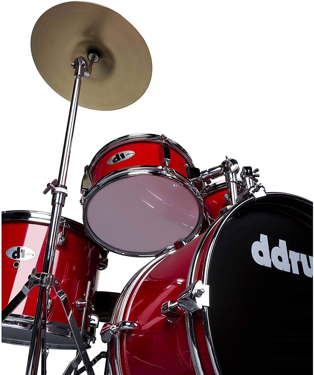 ddrum - D1 Junior 5-Piece Drum Set - Candy Red