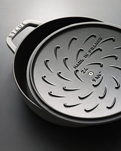 STAUB 40511 472/0 with Chistera 28 cm Cast Iron Black