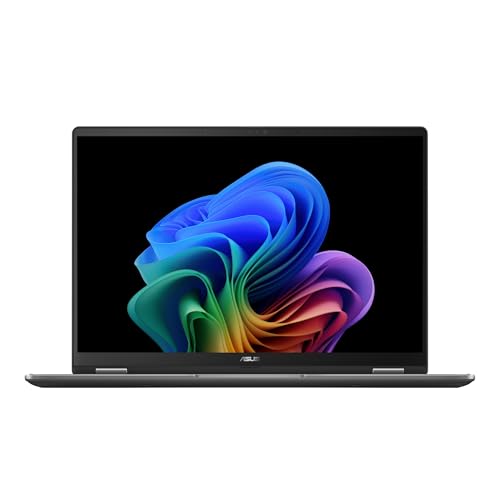 ASUS Vivobook 16 Flip Laptop, Copilot+ PC, 16” OLED 3K 120Hz Touch Display, Intel® Core™ Ultra 7 256V, Intel® Arc™ Graphics, 16GB Memory, 512GB SSD