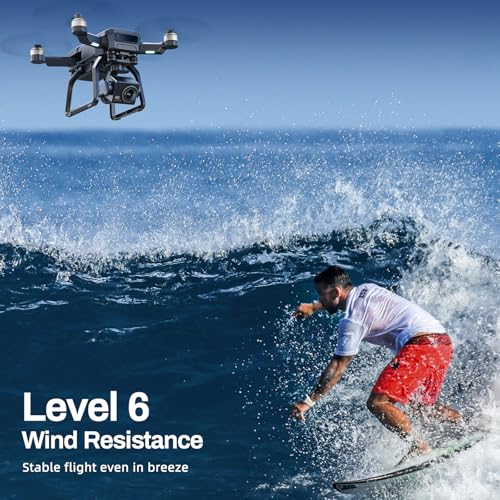 Bwine F7GIM Pro Drone with 6K UHD Camera and 3-Axis Brushless Gimbal, GPS Smart Control for Adults and Beginner, Plus 70Mins Flight Time