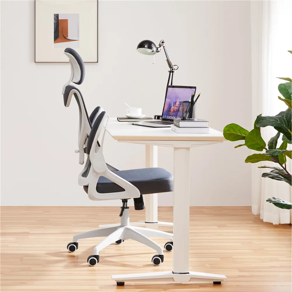 Alden Design Ergonomic Mesh Office Chair with High Back, Black