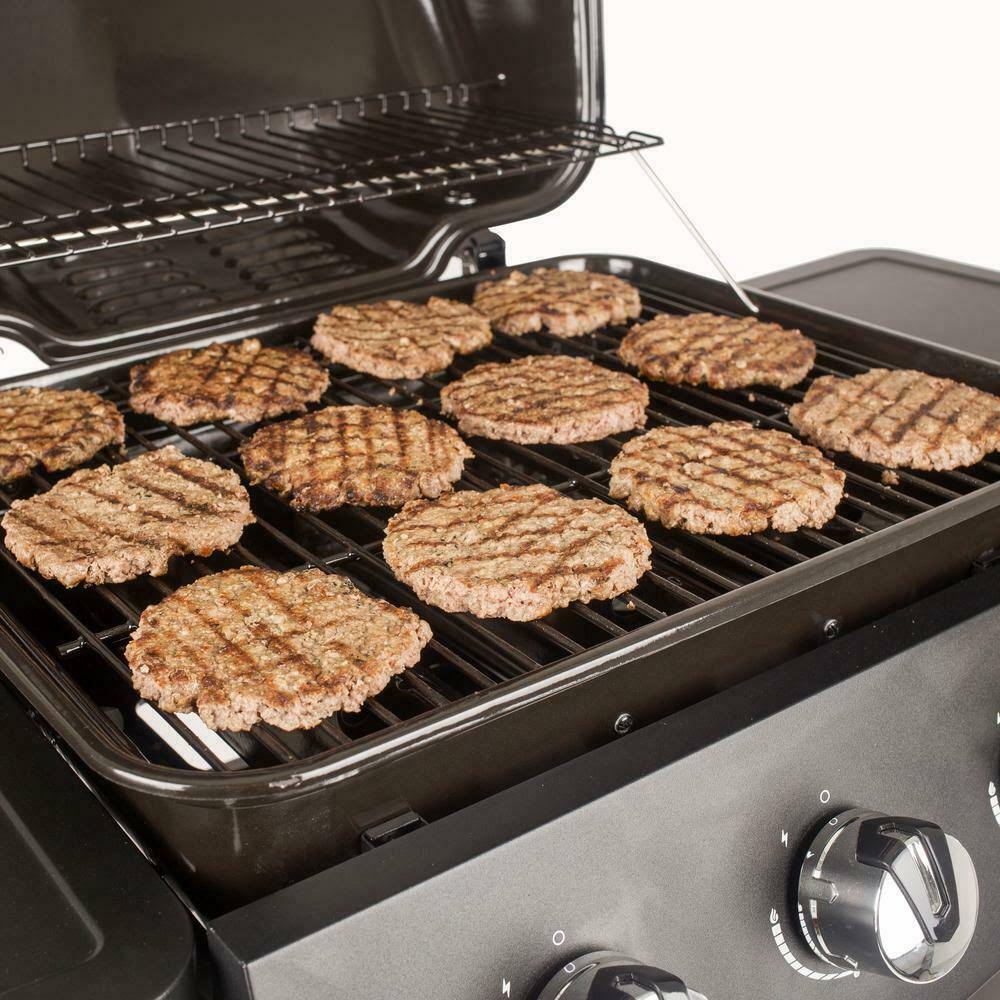 Dyna-Glo 3-Burner Open Cart Propane Gas Grill in Black