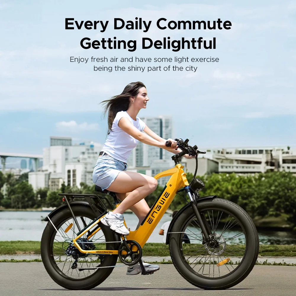 ENGWE Electric Bike,Suspension All-terrain E-bike Dual Suspension All-terrain