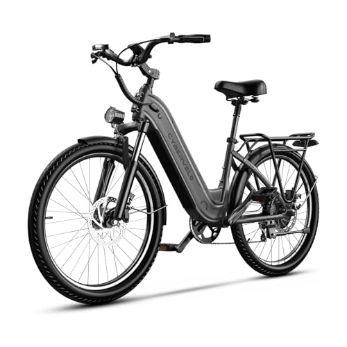 26“ Electric Bike for Adult,1000W Peak, up 80 Miles Removable Battery Ebike,Adult Electric Bicycles for All Terrain,Men Women E Bike, 7-Speed