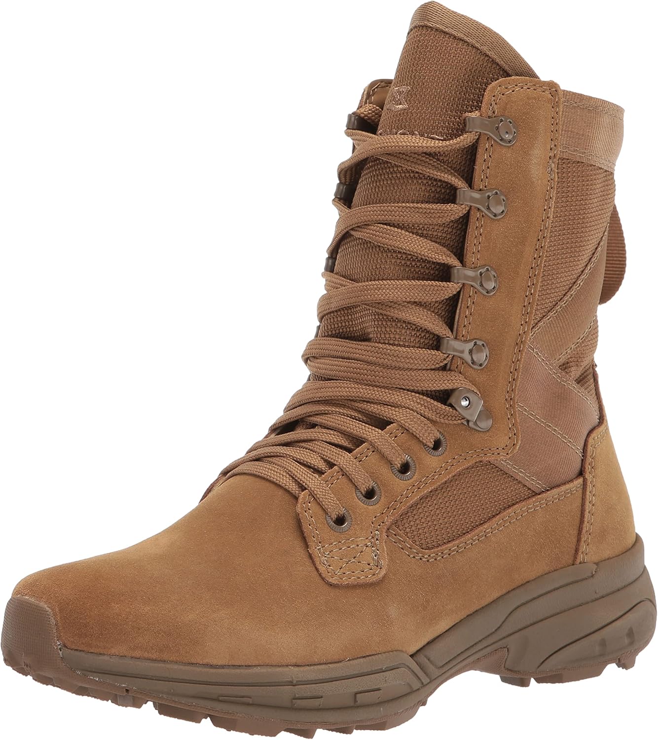 GARMONT TACTICAL T8 NFS Military Combat Boots for Men and Women, Army, Air Force, AR670-1 Compliant Footwear, Lightweight, Suede Leather, Coyote