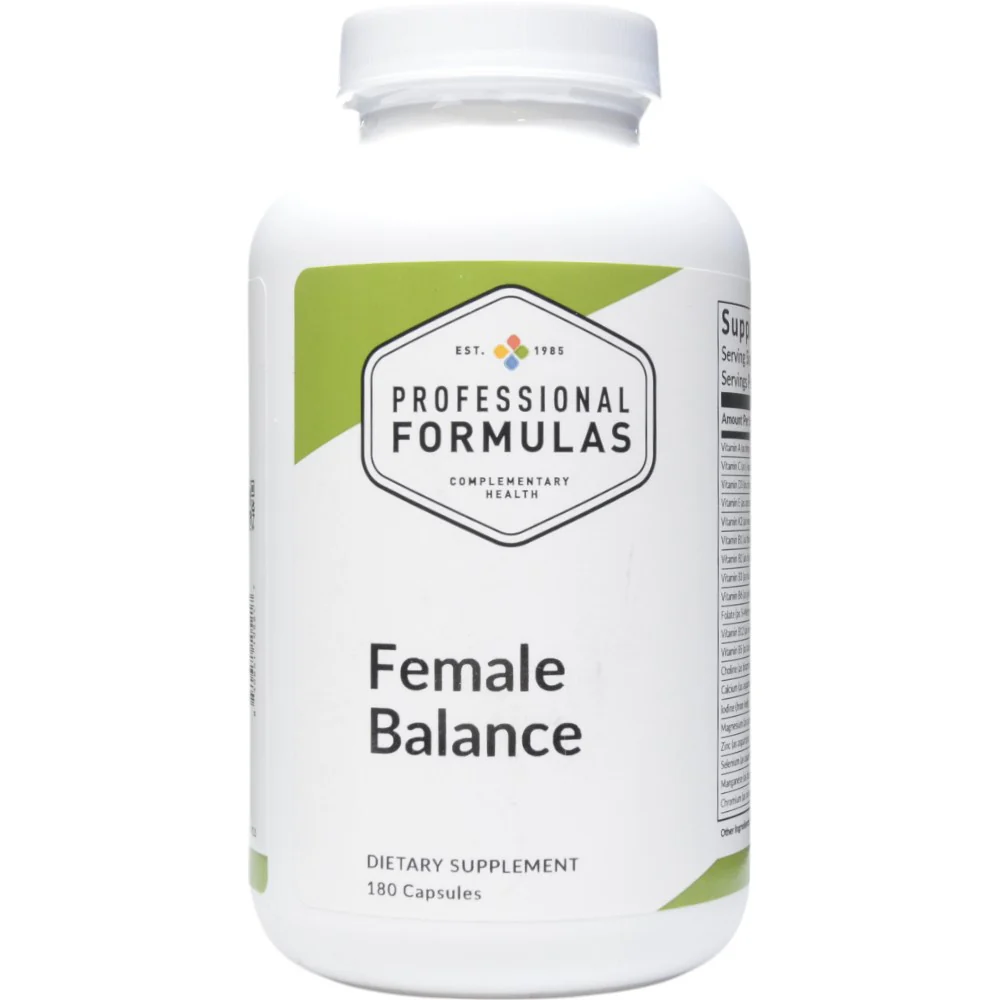 Female Balance 180 caps by Professional Formulas - Kansas Nuitrition - HNZSDS