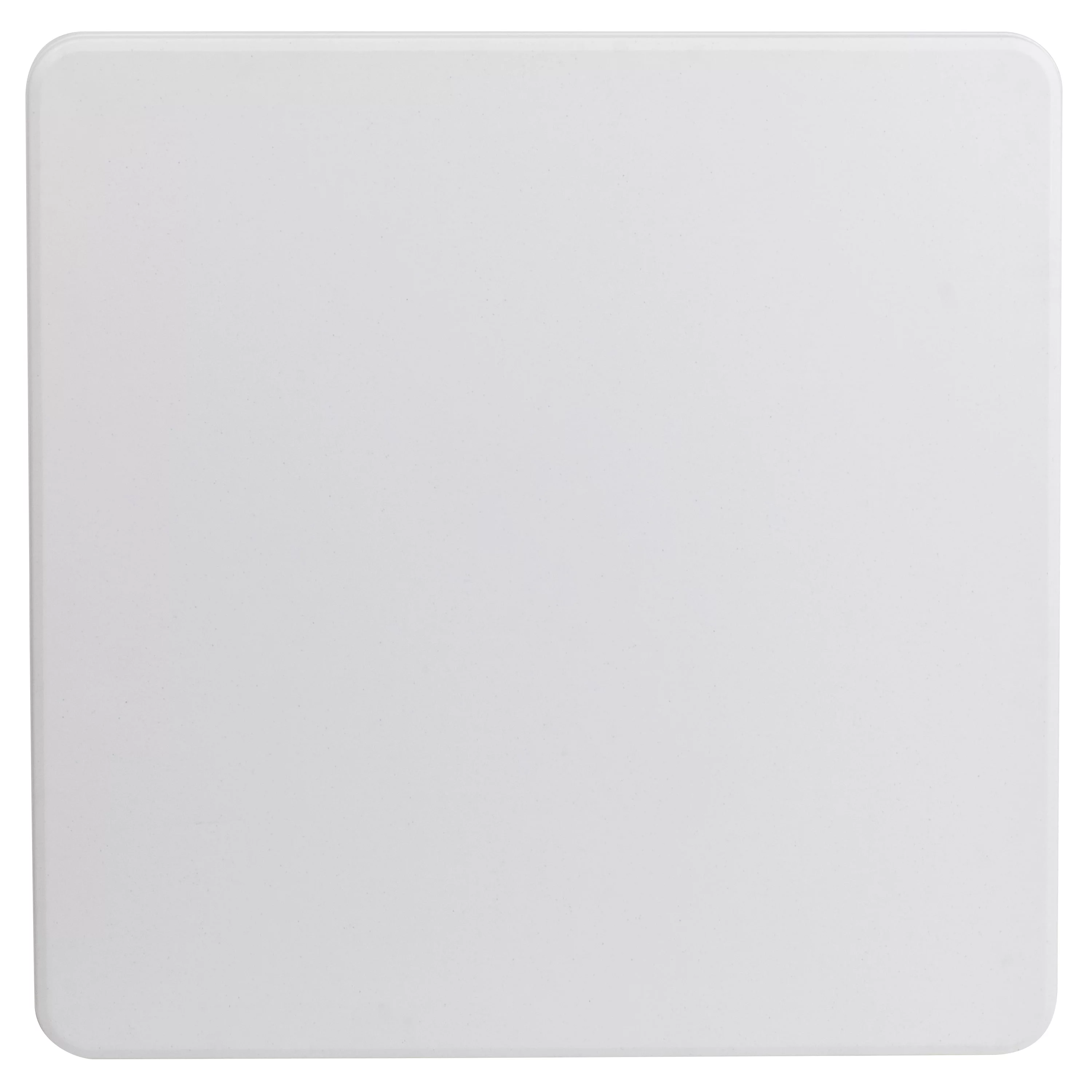Flash Furniture Elon 2.85-Foot Square Granite White Plastic Folding Table - Set of 5