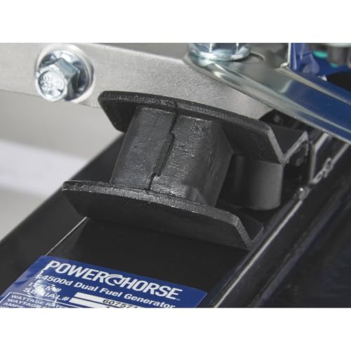 Powerhorse Portable Dual Fuel Generator with Electric Start, 9500 Watts
