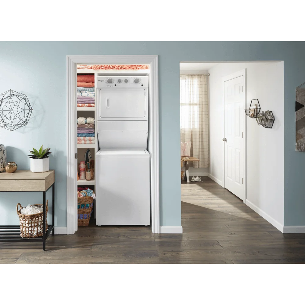 Whirlpool Wgt4027h 27" Wide Laundry Center - White