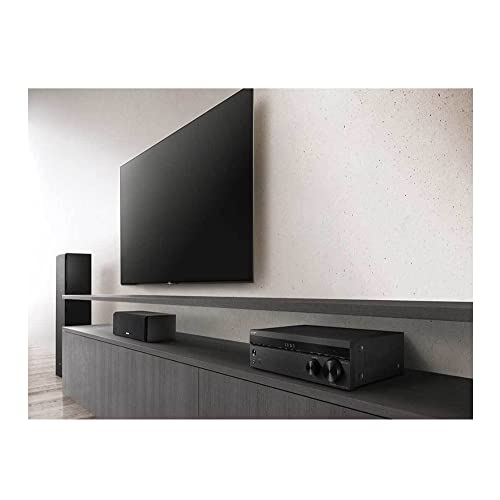 Sony STRDH590 5.2-Channel Home Theater AV Receiver with SS-CS5M2 Bookshelf Speakers (Pair) and Accessories Bundle (5 Items)