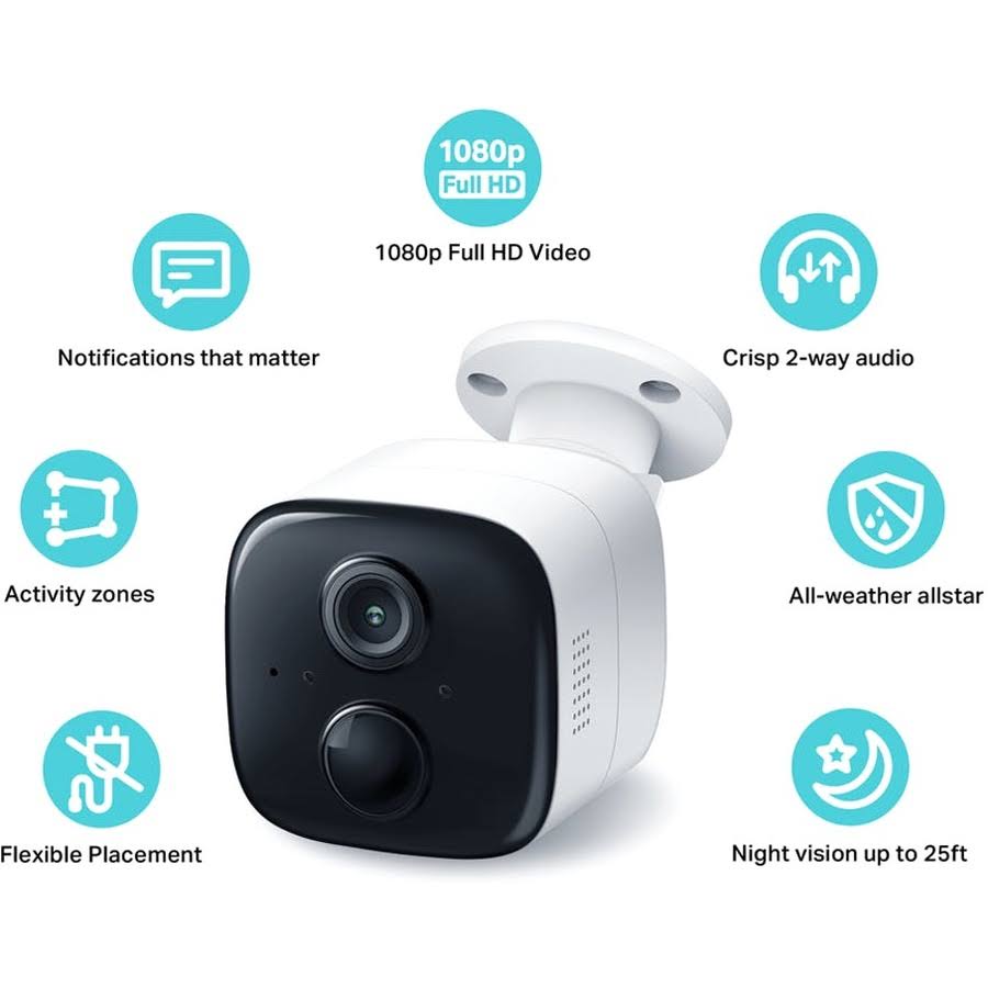 TP Link KC310S2 Kasa Spot Wire-Free Camera 2-Camera System