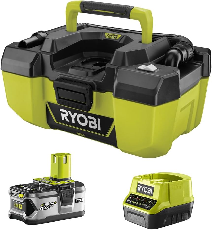 RYOBI 18V Lithium-Ion 3Gal Project Wet/Dry Vacuum Acessory Storage 1x4.0Ah - Smart Home Appliances