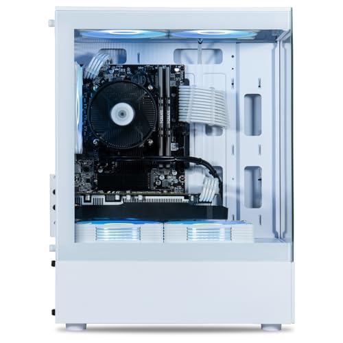 ViprTech Stryker 4.0 Liquid-Cooled PC - AMD Ryzen 7 (4.4GHz Turbo), RTX 4060 8GB, 32GB DDR4 3200, 1TB NVMe SSD, 700W PSU, WiFi BT, Win 11 Pro, RGB