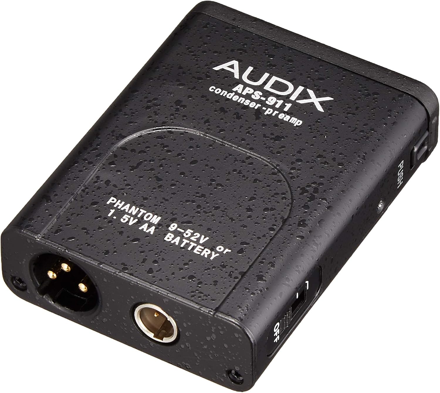 Audix Aps-911 Phantom Power Supply and Adapter for Adx40, Microd, Ht2P, Adx10Flp, Adx10P, Adx20Ip & Adx60 Microphones Pack of 2
