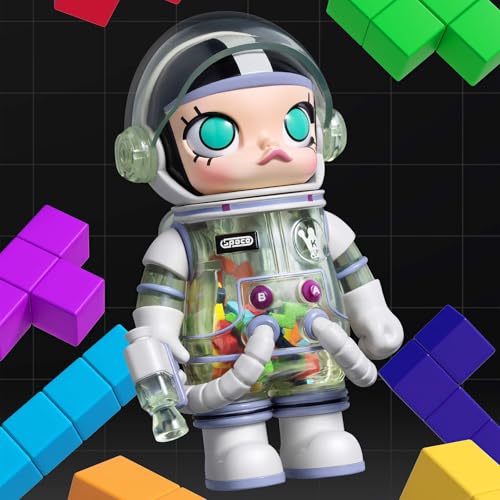 POP MART MEGA Space Molly 100% Series 3, Molly Blind Box Figures, Random Design Action Figures Collectible Toys Home Decorations