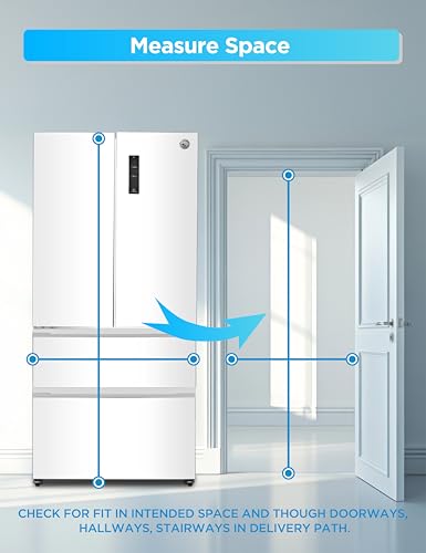 Commercial Cool 11.1 Cu. Ft. Convertible Freezer Refrigerator, Upright Fridge with Glass Shelves, Reversible Door, ENERGY STAR rated, Auto Defrost
