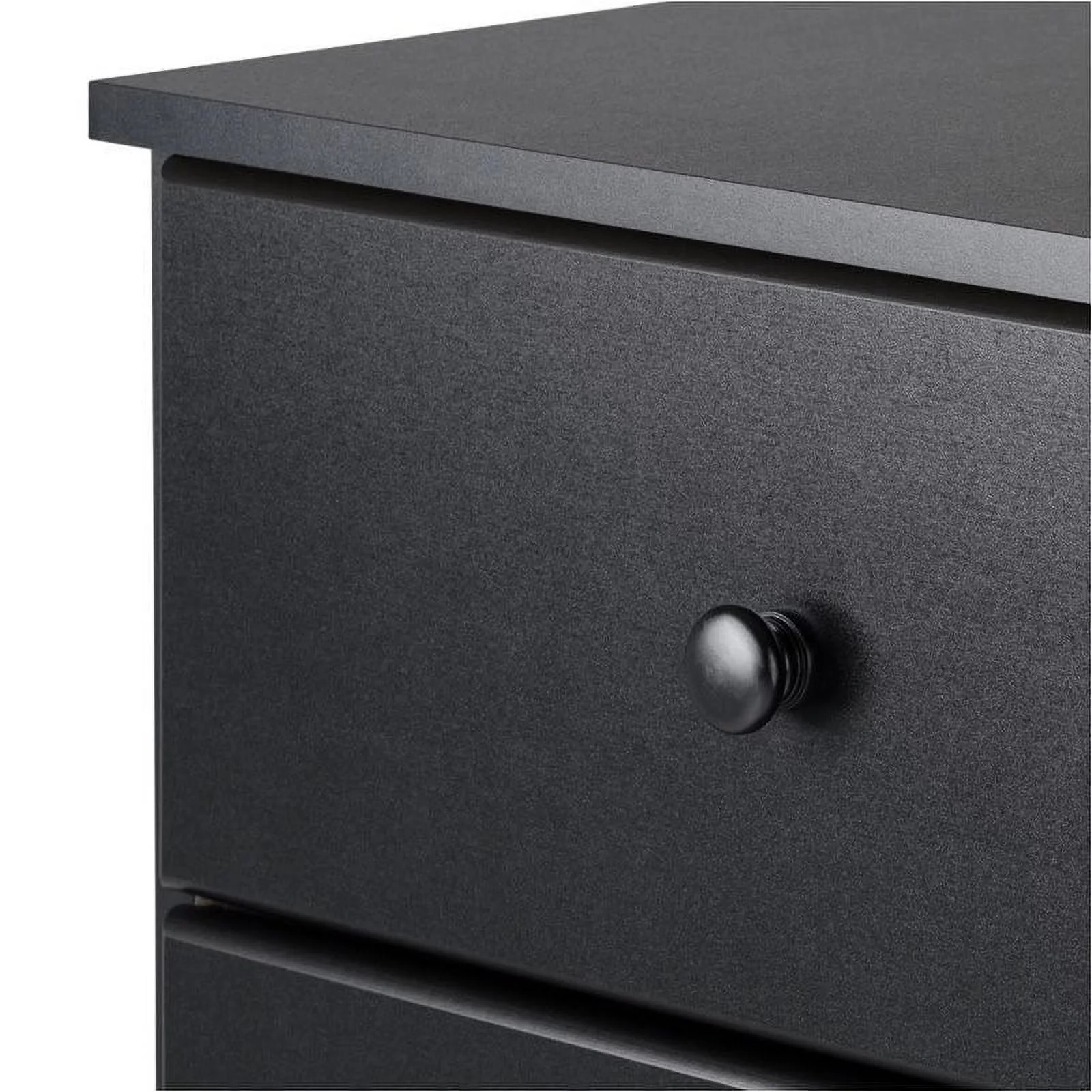 Kingfisher Lane 6 Drawer Wood Bedroom Lingerie Chest in Black