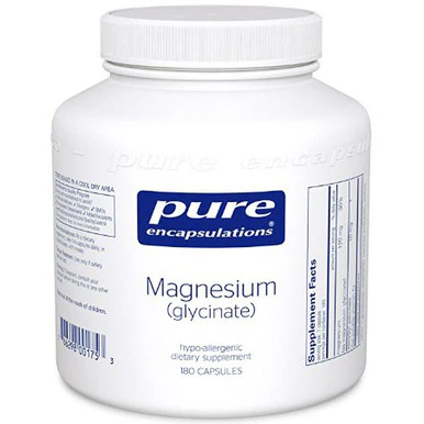 Pure Encapsulations Magnesium (glycinate) 180c - Kansas Nuitrition - HNZSDS