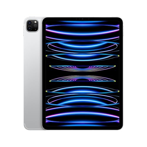 2022 Apple iPad Pro (11-inch, Wi-Fi, 128GB) - Space Gray (Renewed)