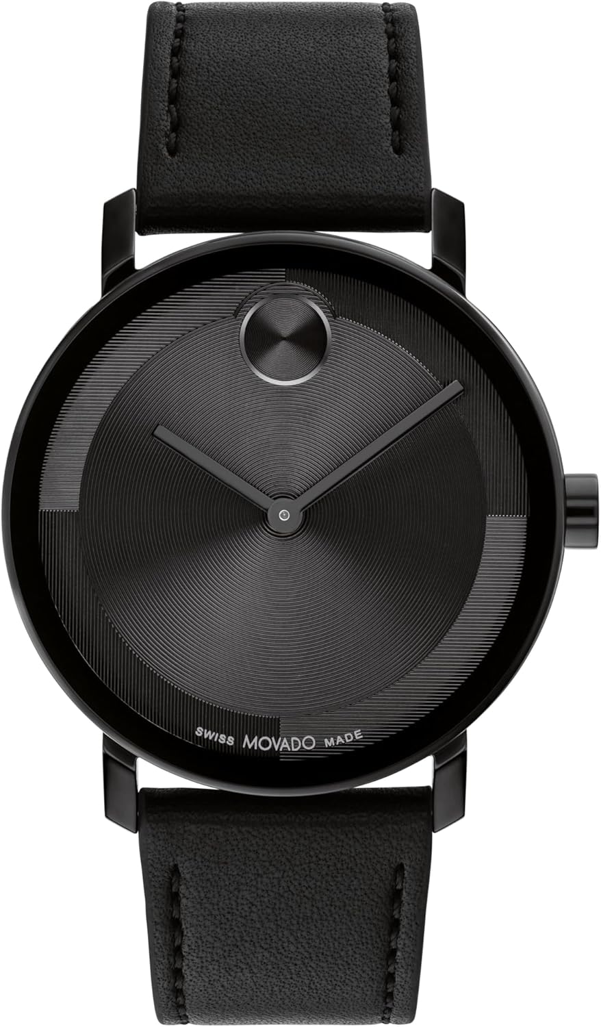 Movado Bold Evolution 2.0 Men's Watch - Swiss Quartz 2H Movement, Nappa Leather Strap - 3 ATM Water Resistance - Luxury Fashion Timepiece for Him
