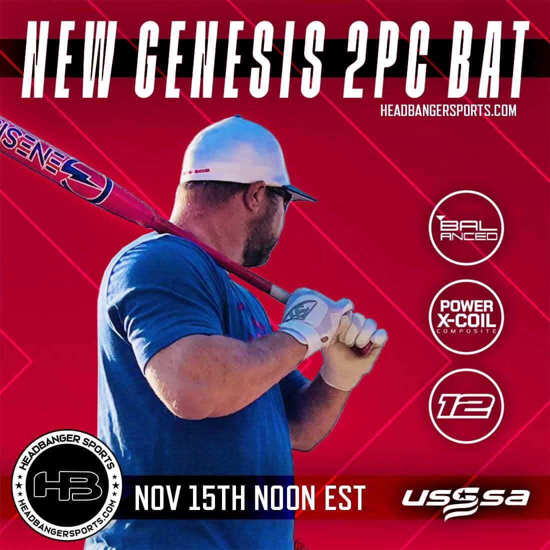 Shop 2024 Louisville Slugger Genesis 12 Balanced USSSA Softball Bat - Sports Supplies Online Store