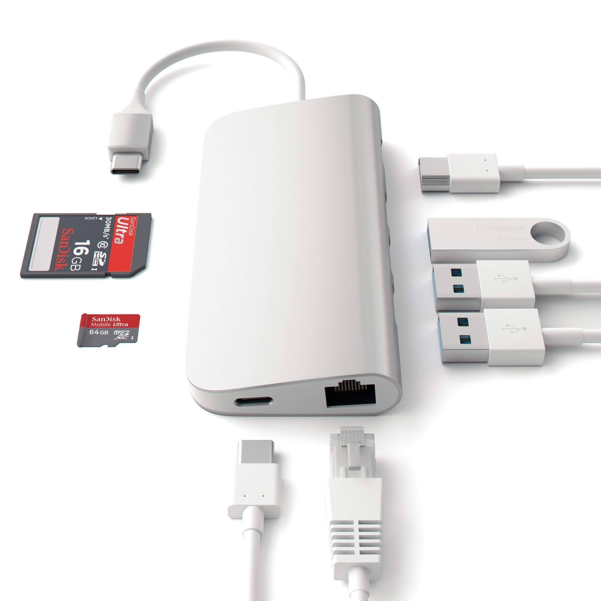 Satechi Aluminum Multi-Port Adapter - Dock