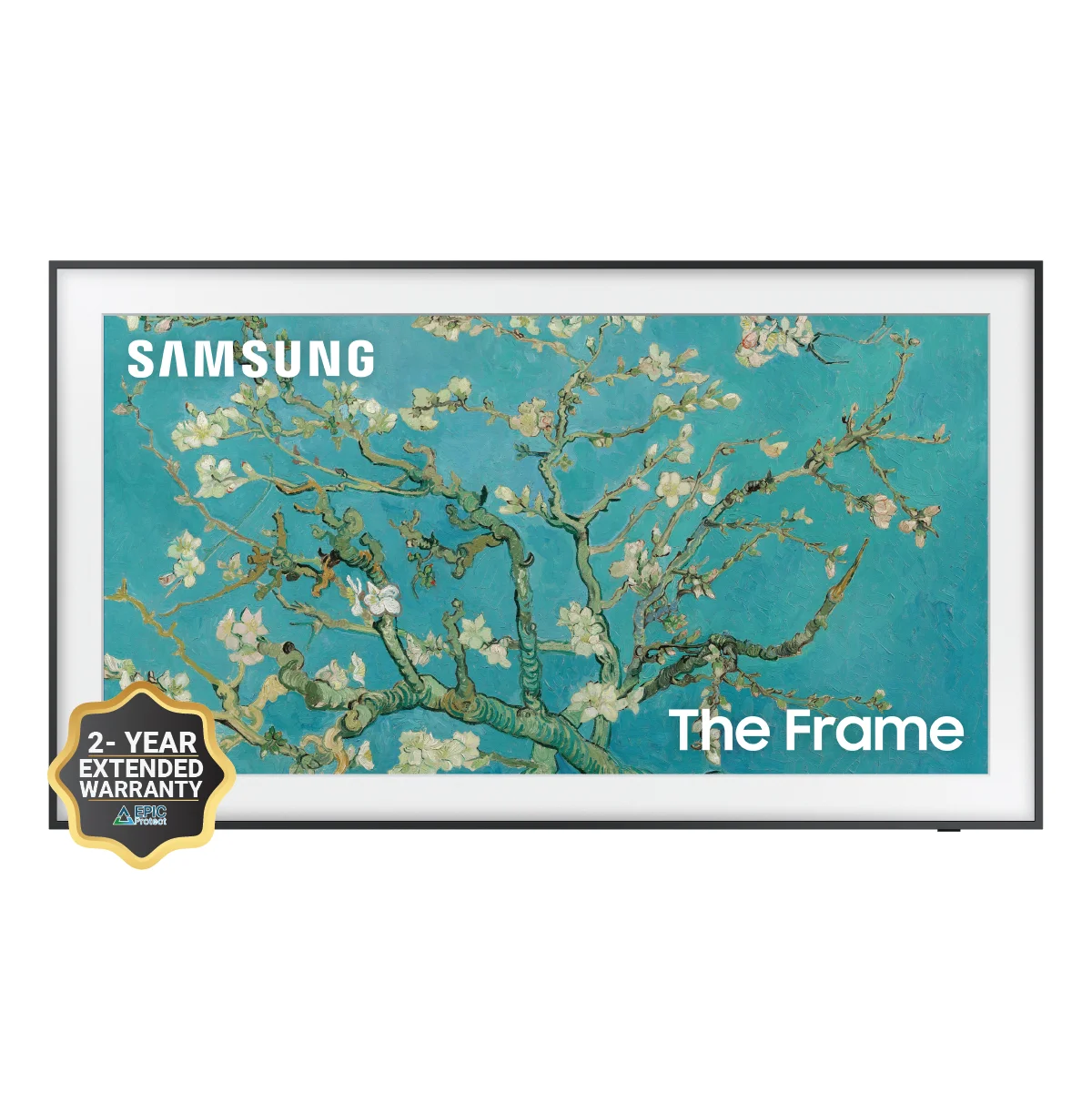 SAMSUNG 65" Class The Frame QLED 4K LS03B QN65LS03BAFXZA TV Plus 2 Year Extended Warranty - Curated Treasures Market