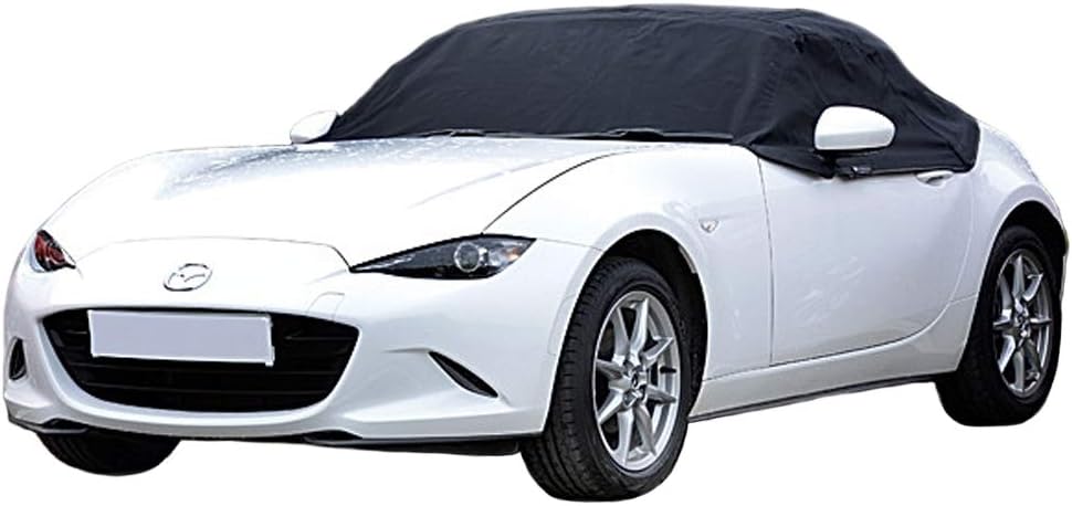 North American Custom Covers Compatible Soft Top Roof Protector Half Cover for Mazda Miata MX5 Mk4 (ND Model only)